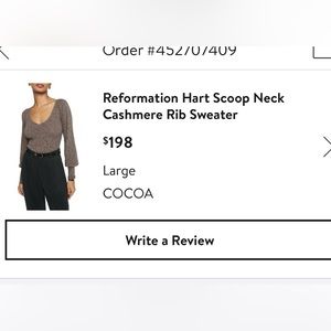 Worn one time perfect condition lovely sweater